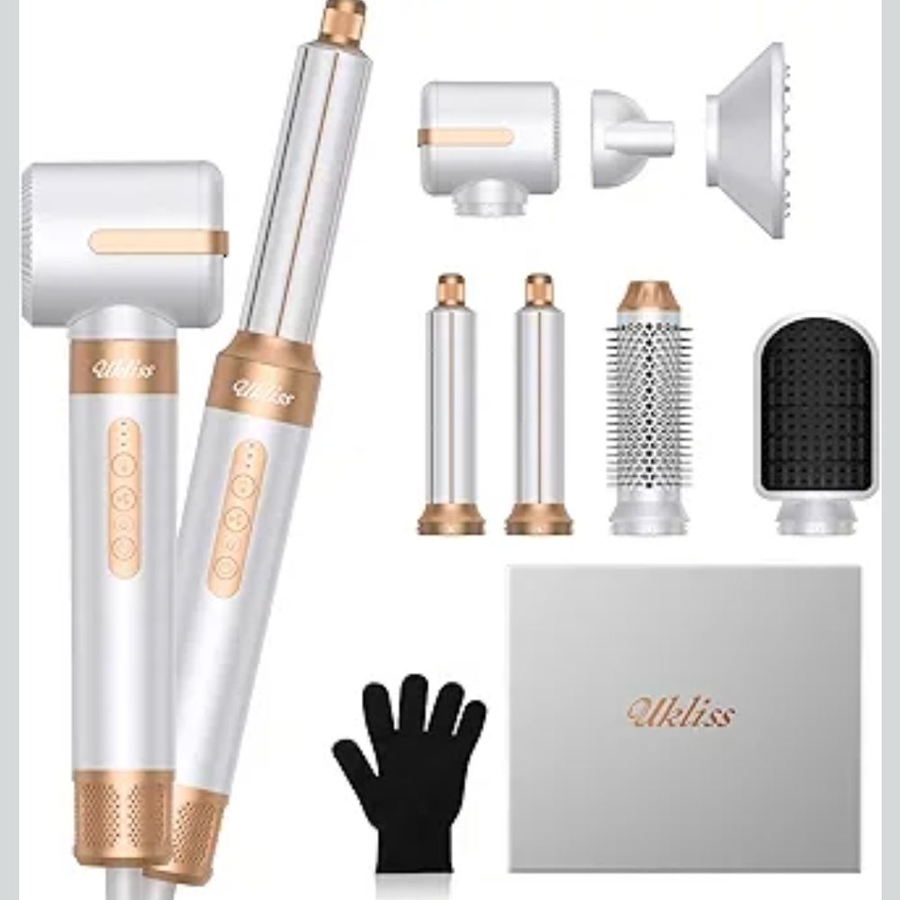 Wiss Black and Gold Hair Styling Tool